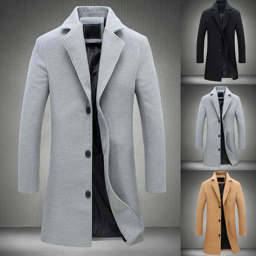 John - Wool Overcoat