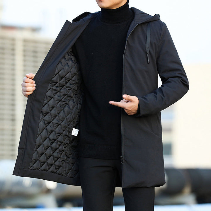 Aspen Cotton Mid-Length Quilted Coat