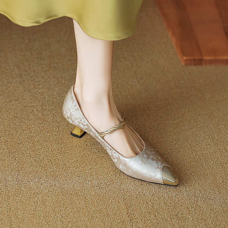 Savana Suede Kitten Heels