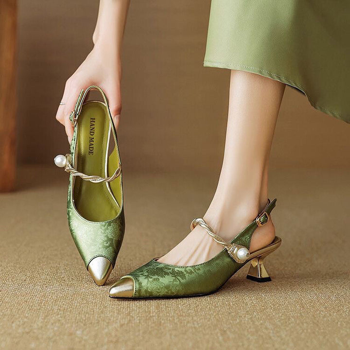 Savana Suede Kitten Heels