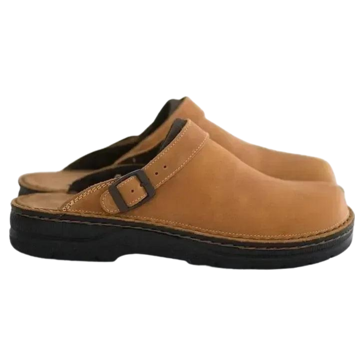 Greer Leather Slippers