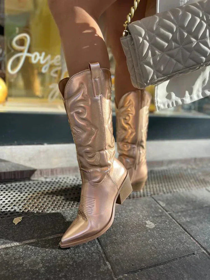 Seville Leather Cowboy Boots