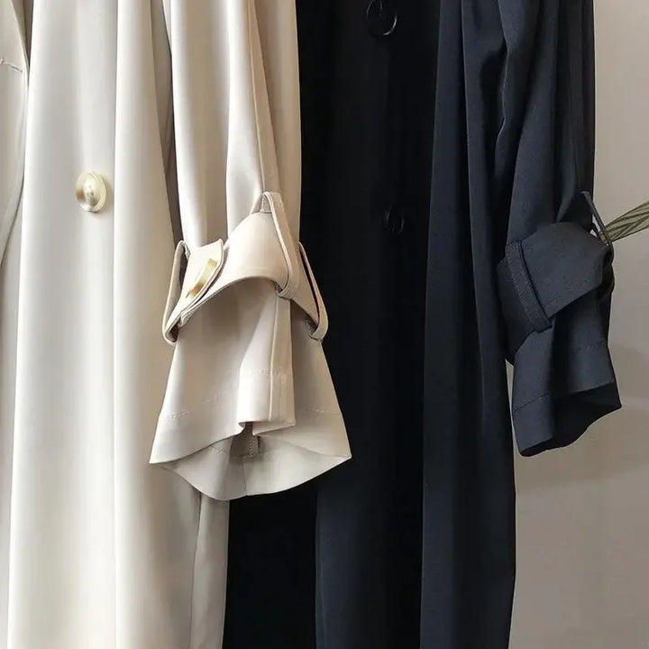 Lyssan Wool Trench Coat