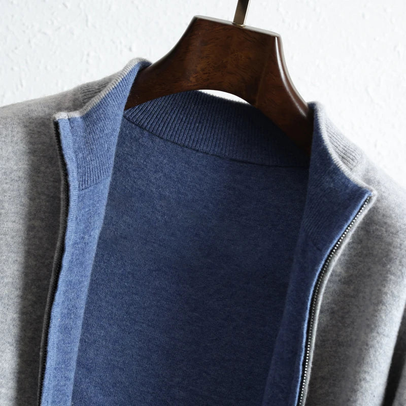 Halden Cashmere Zip Jacket