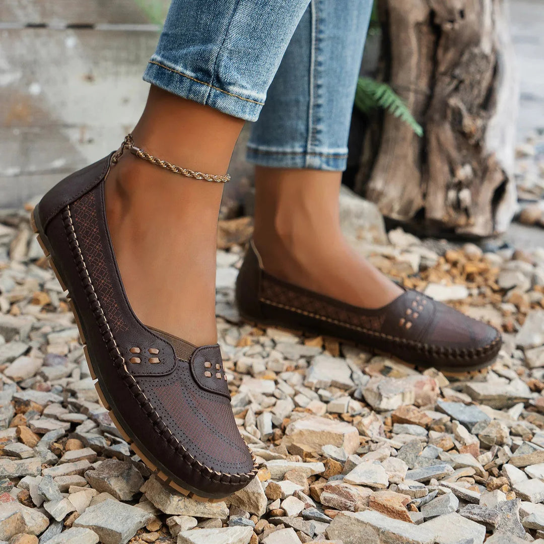 Elodie Faye Suede Loafers