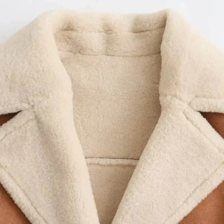 Milan Shearling Overcoat