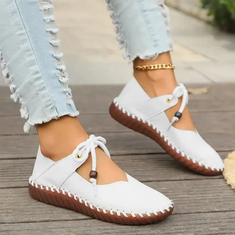 Lisbon Leather Casual Lace-Up Shoes