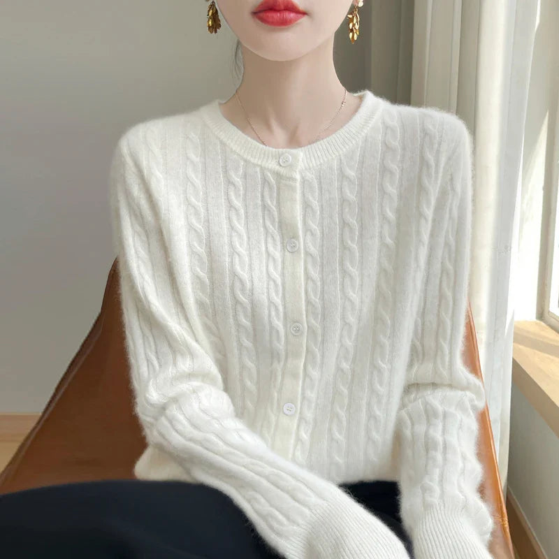 Elise Cotton Knit Sweater