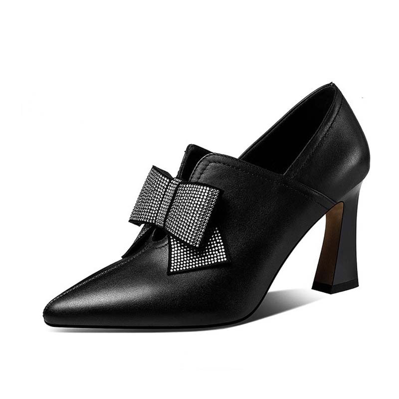 Elegant heels with bow - Sydney Thomas