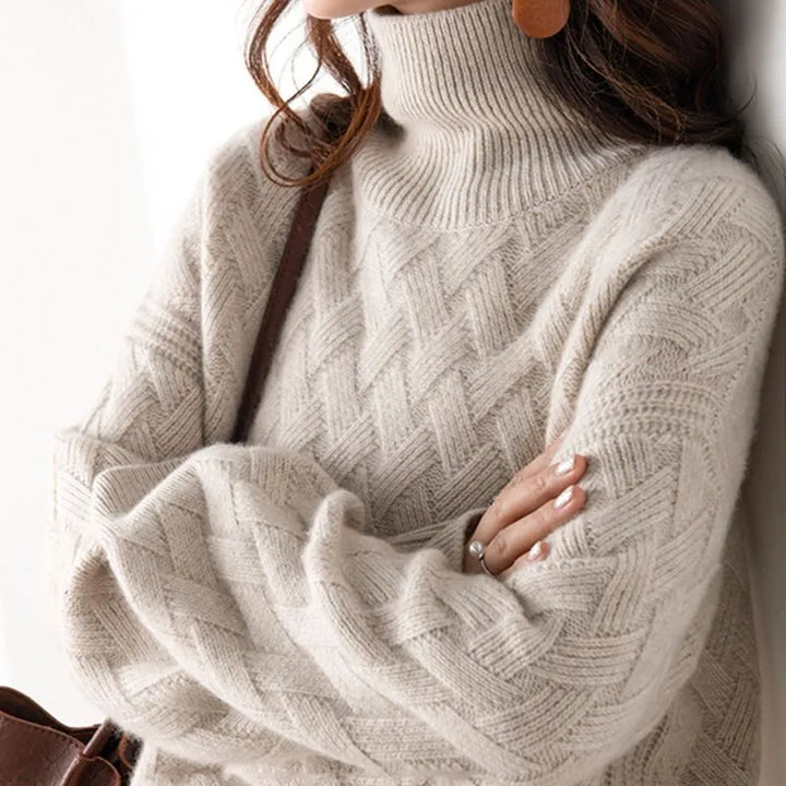 Valentina Cashmere Turtleneck - Edward Fraiser
