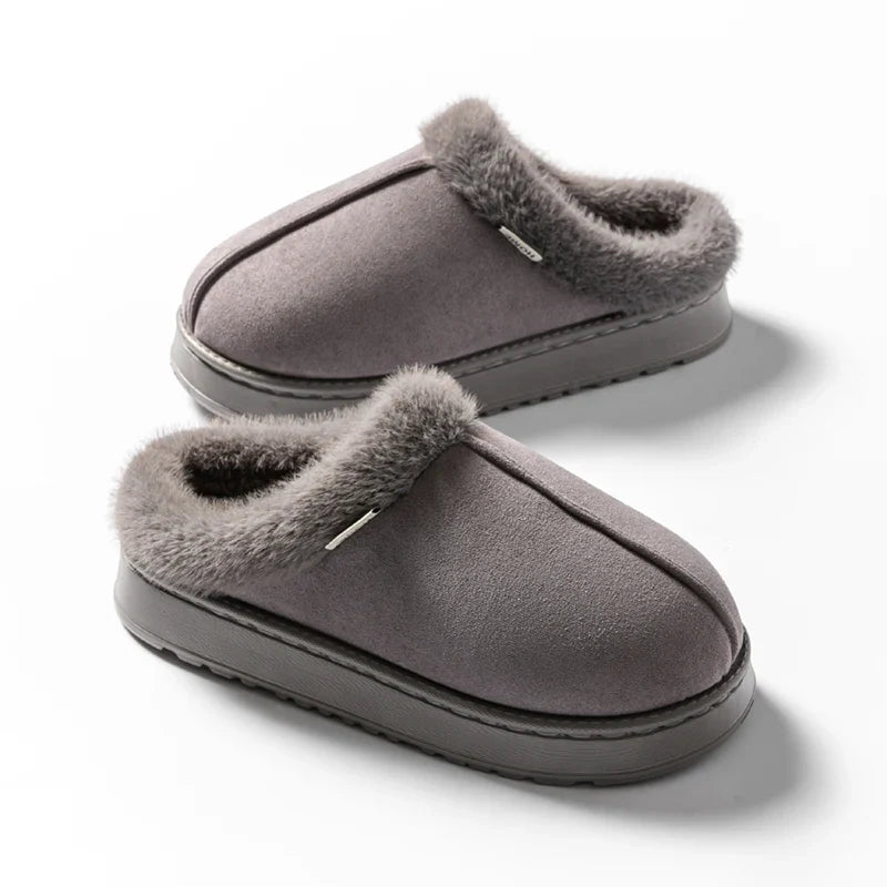 Bordeaux Leather Slippers