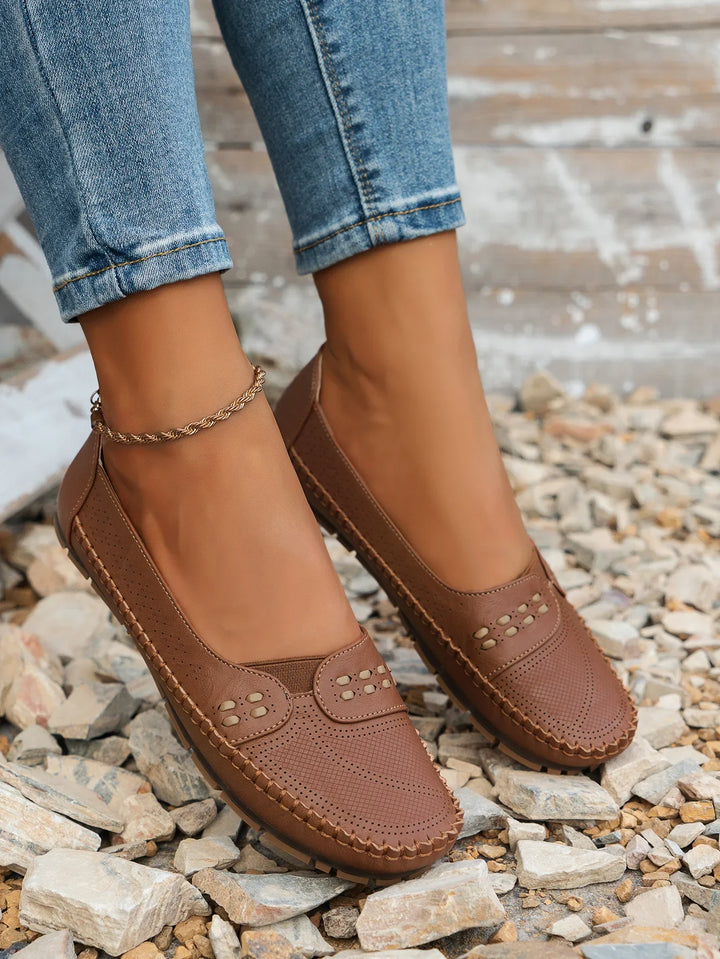 Elodie Faye Suede Loafers