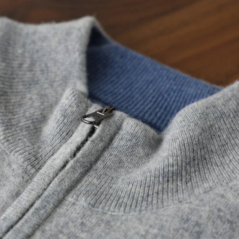 Halden Cashmere Zip Jacket