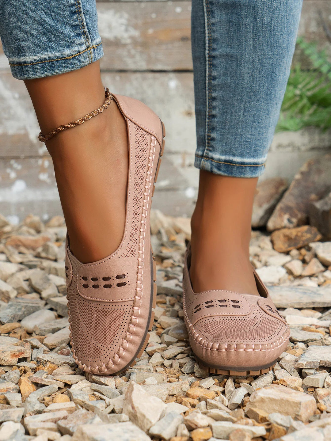 Elodie Faye Suede Loafers