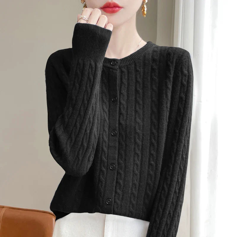 Elise Cotton Knit Sweater