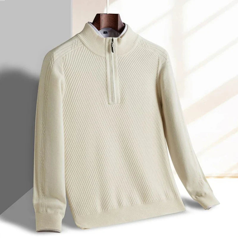 Belmont Merino Half-Zip Sweater
