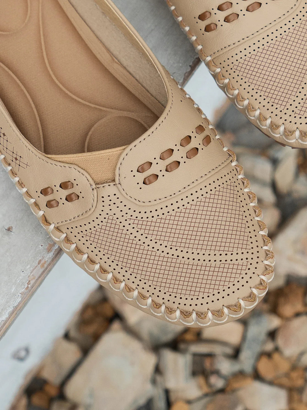 Elodie Faye Suede Loafers