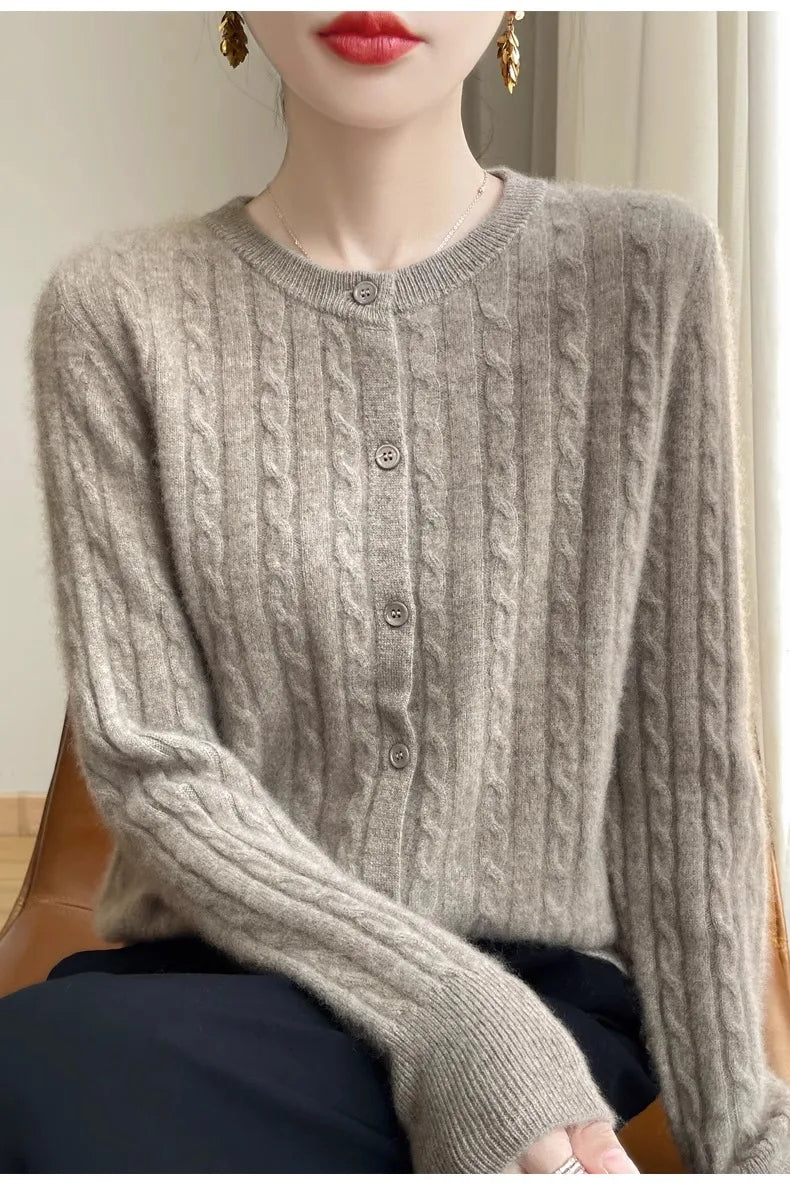 Elise Cotton Knit Sweater