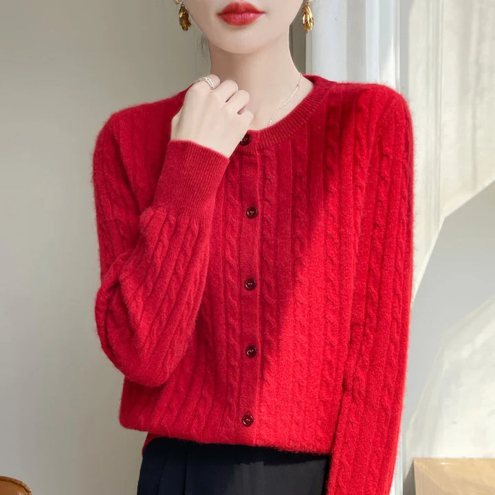 Elise Cotton Knit Sweater