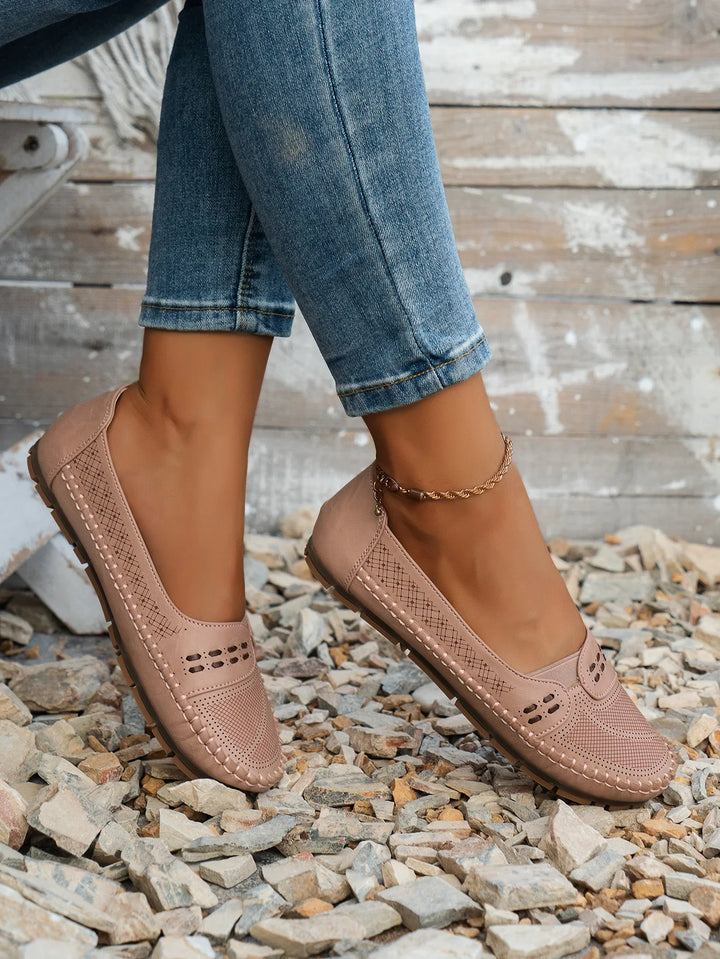 Elodie Faye Suede Loafers