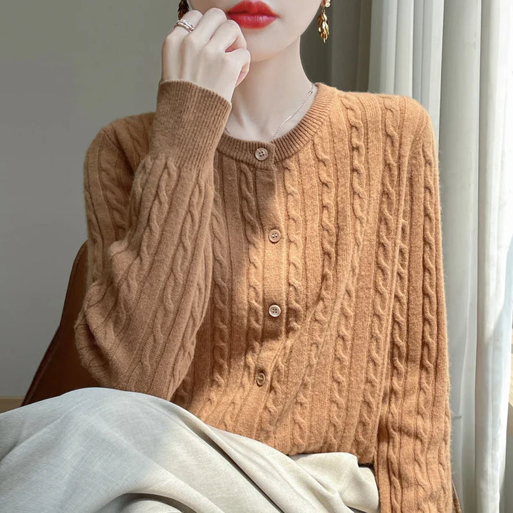 Elise Cotton Knit Sweater