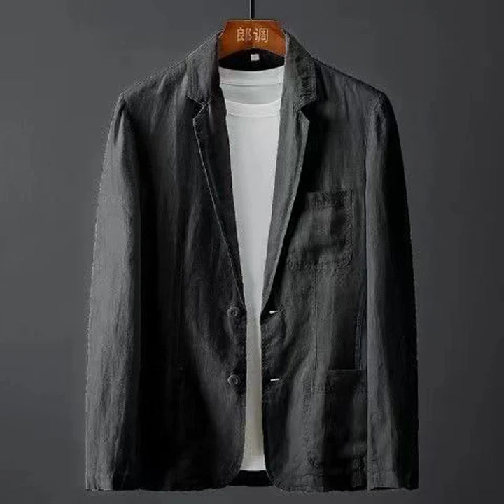 Hollis Vintage-Wash Cotton Blazer