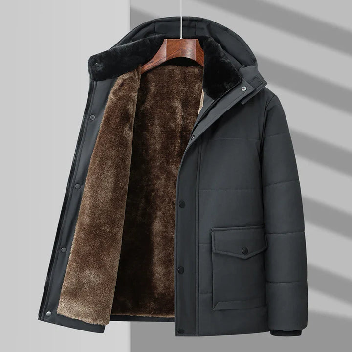 Hudson Fur Puffer Jacket
