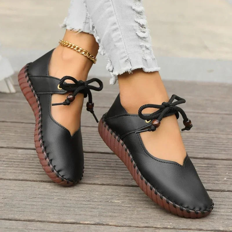 Lisbon Leather Casual Lace-Up Shoes