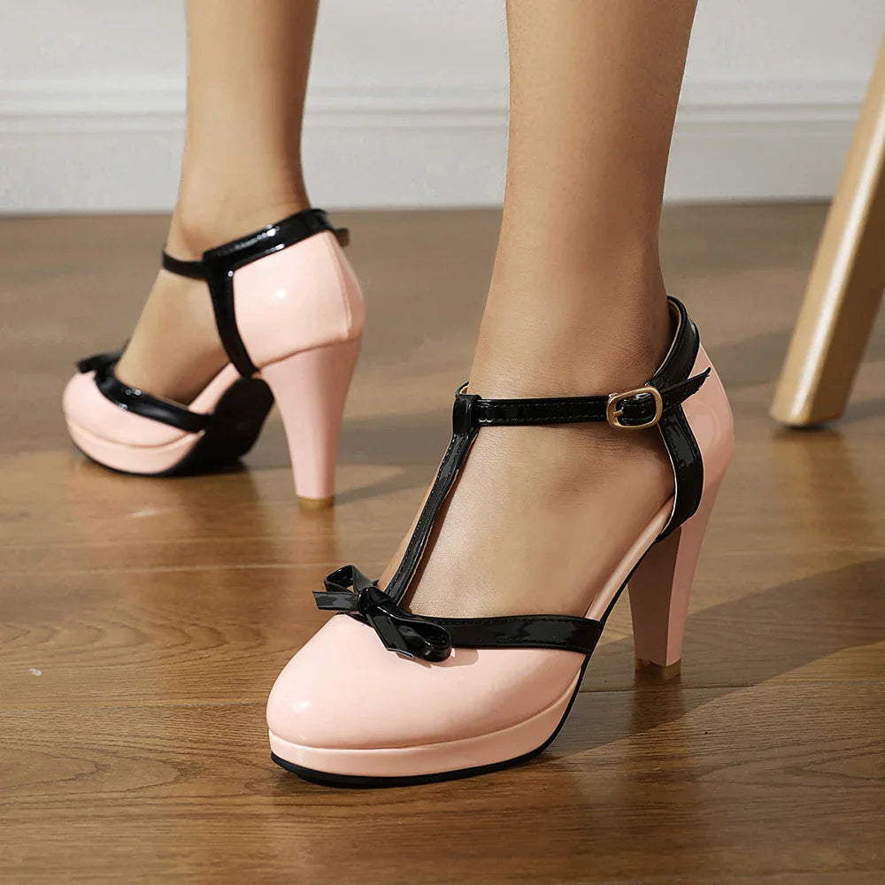 Bow Charm Heels by Sophia
