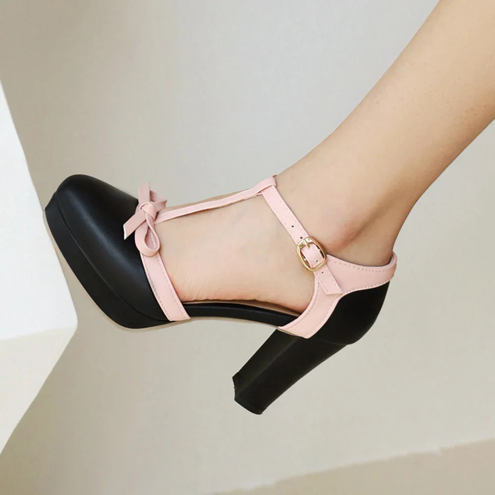 Bow Charm Heels by Sophia