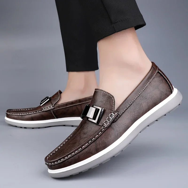 Milan Leather Loafers