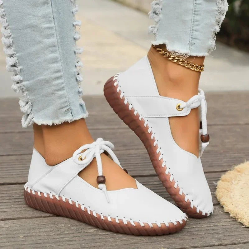 Lisbon Leather Casual Lace-Up Shoes