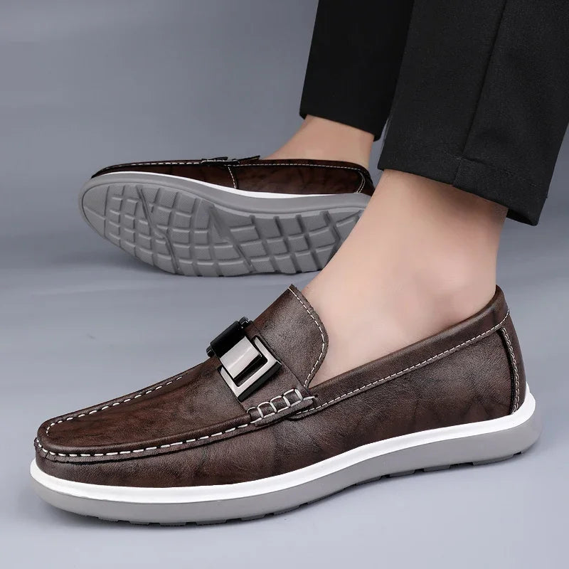 Milan Leather Loafers