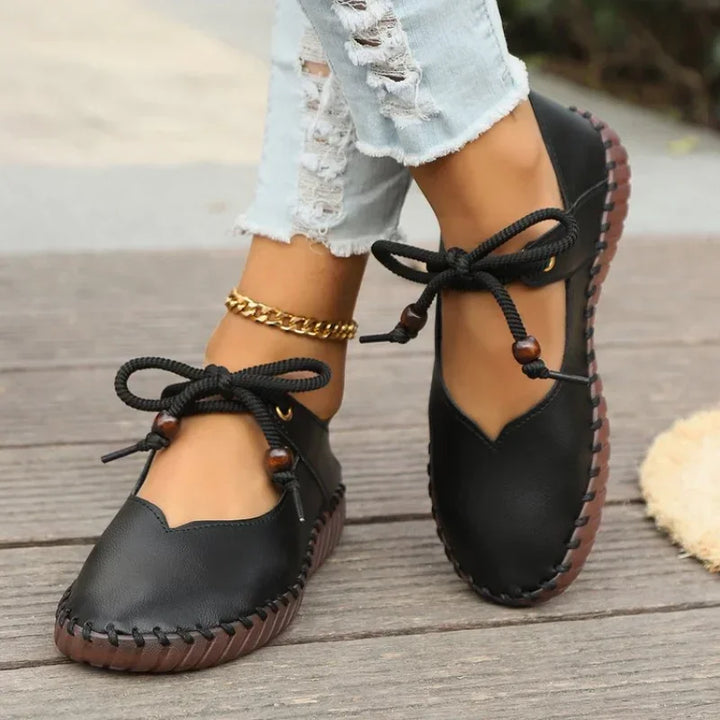 Lisbon Leather Casual Lace-Up Shoes