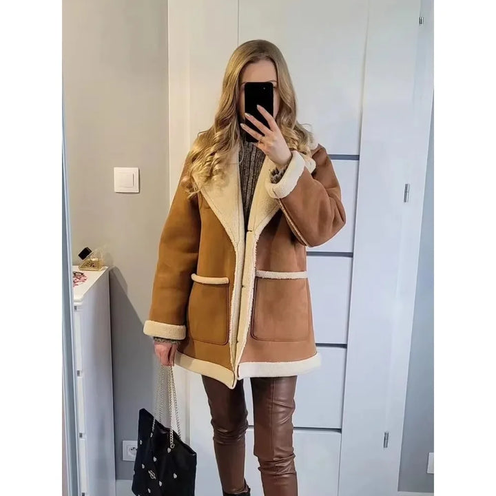 Milan Shearling Overcoat