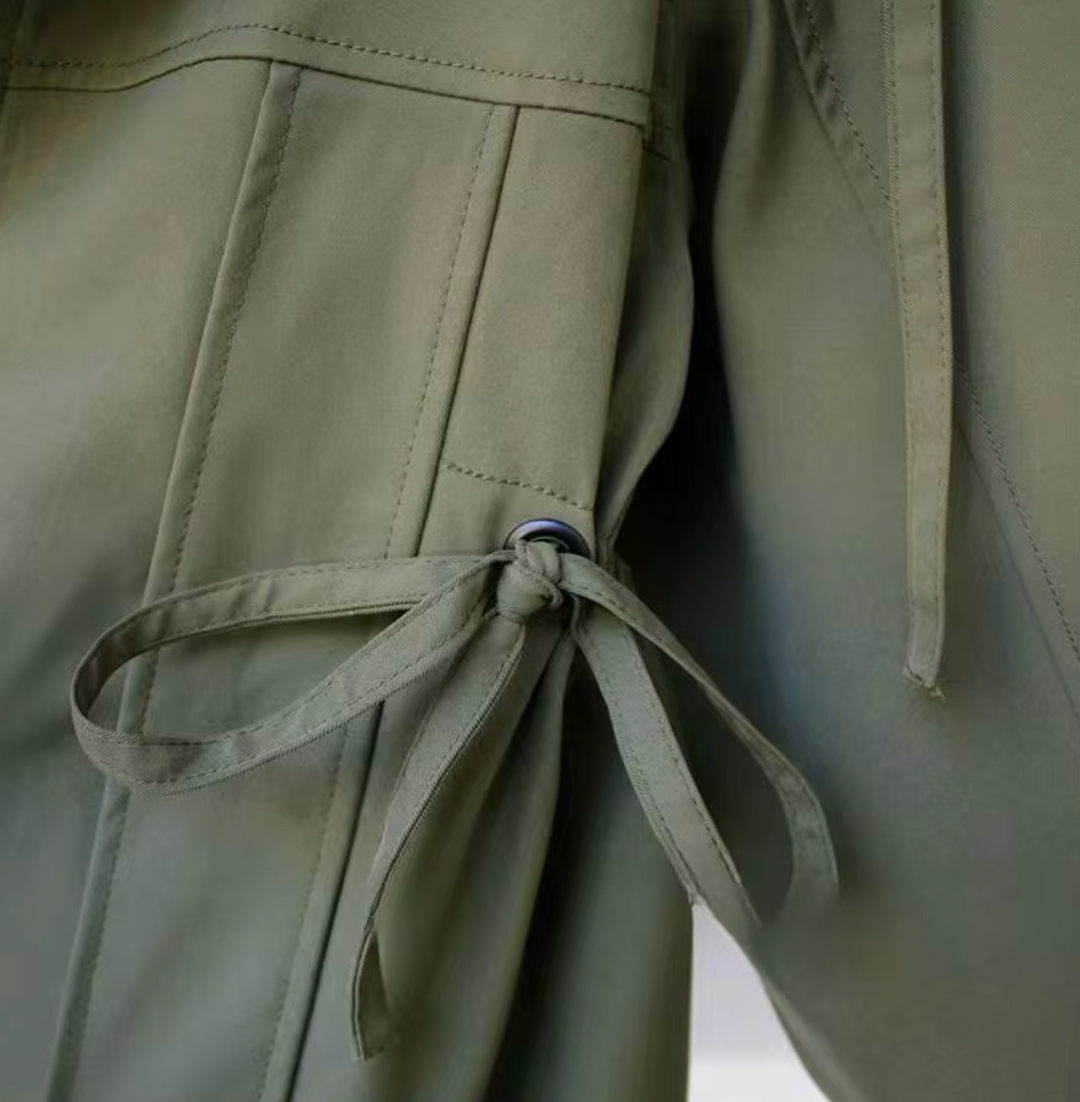 Everly Nylon Windbreaker