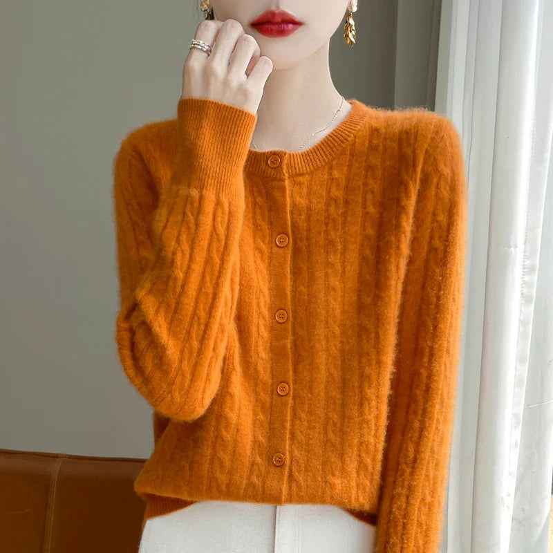 Elise Cotton Knit Sweater