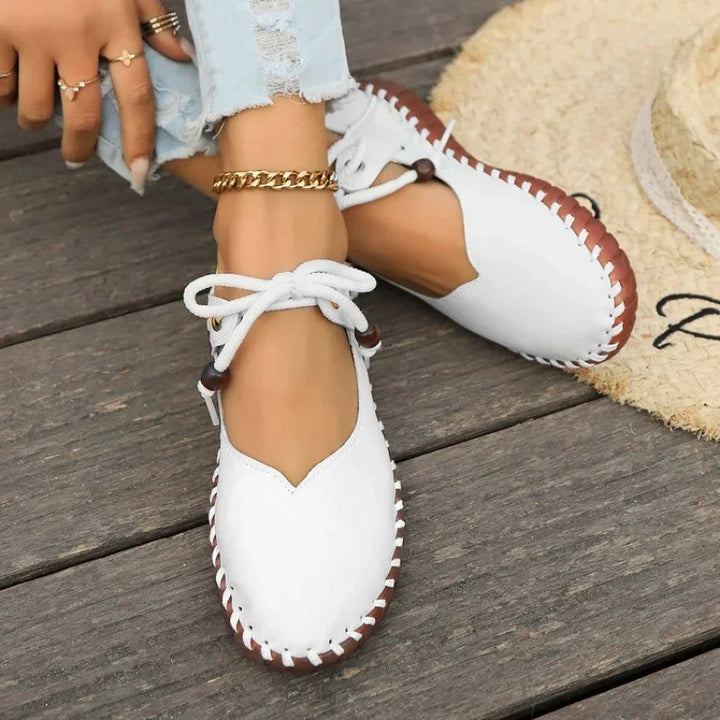 Lisbon Leather Casual Lace-Up Shoes