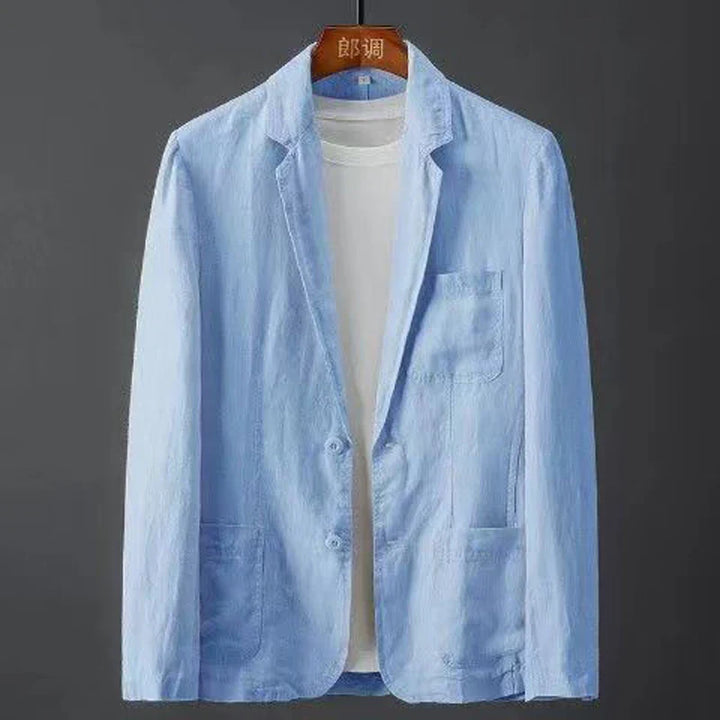 Hollis Vintage-Wash Cotton Blazer