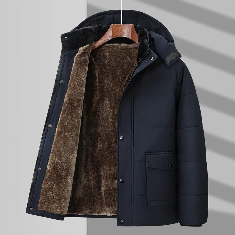 Hudson Fur Puffer Jacket