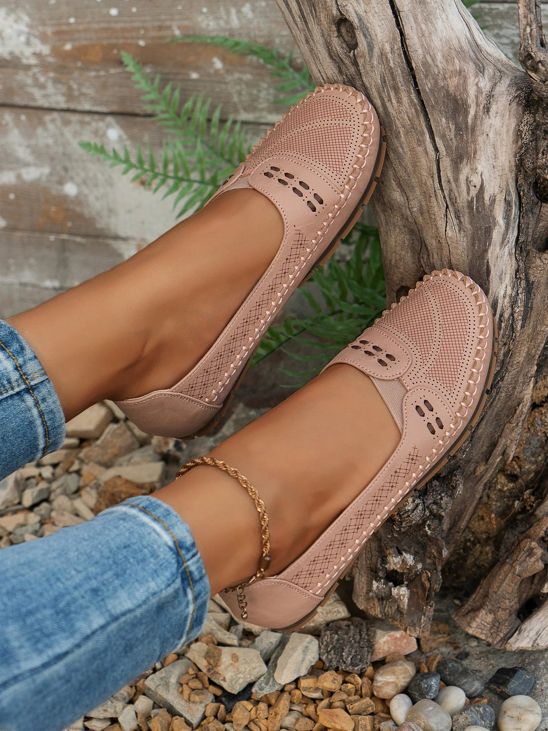 Elodie Faye Suede Loafers