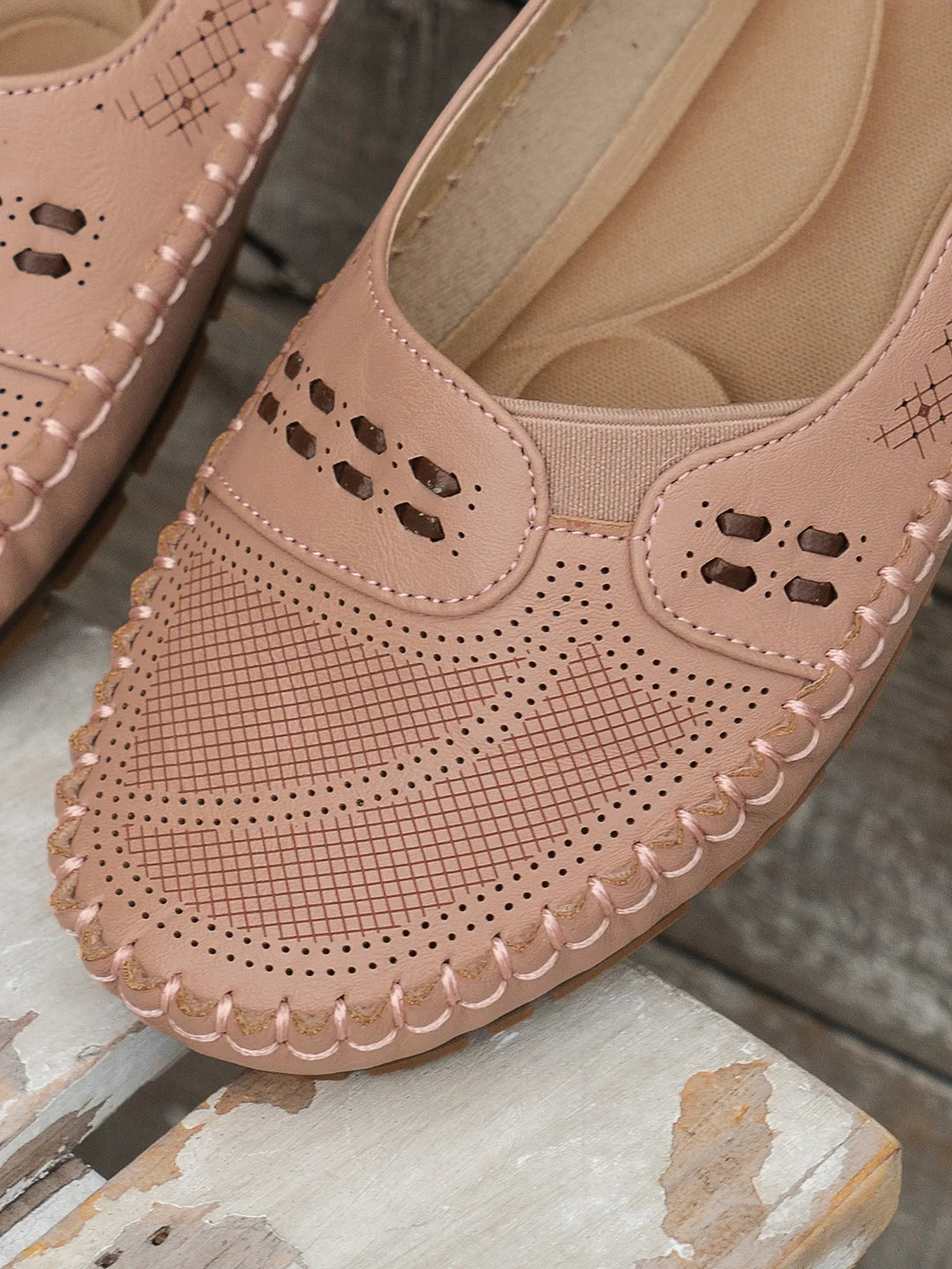 Elodie Faye Suede Loafers