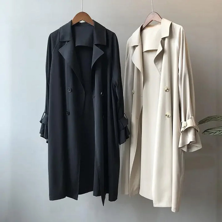 Lyssan Wool Trench Coat