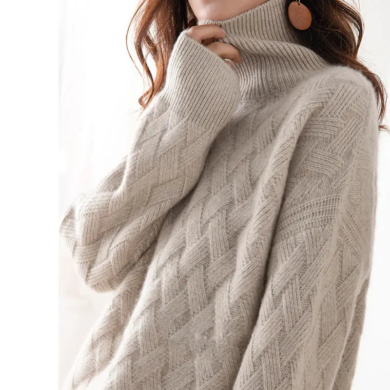 Kyoto Wool Turtleneck Sweater