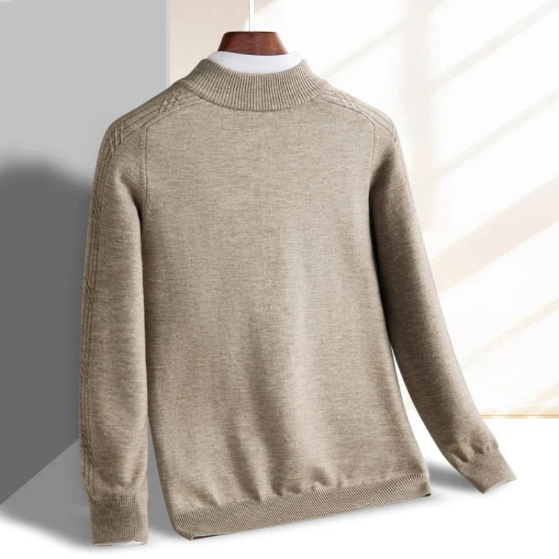 Belmont Merino Half-Zip Sweater