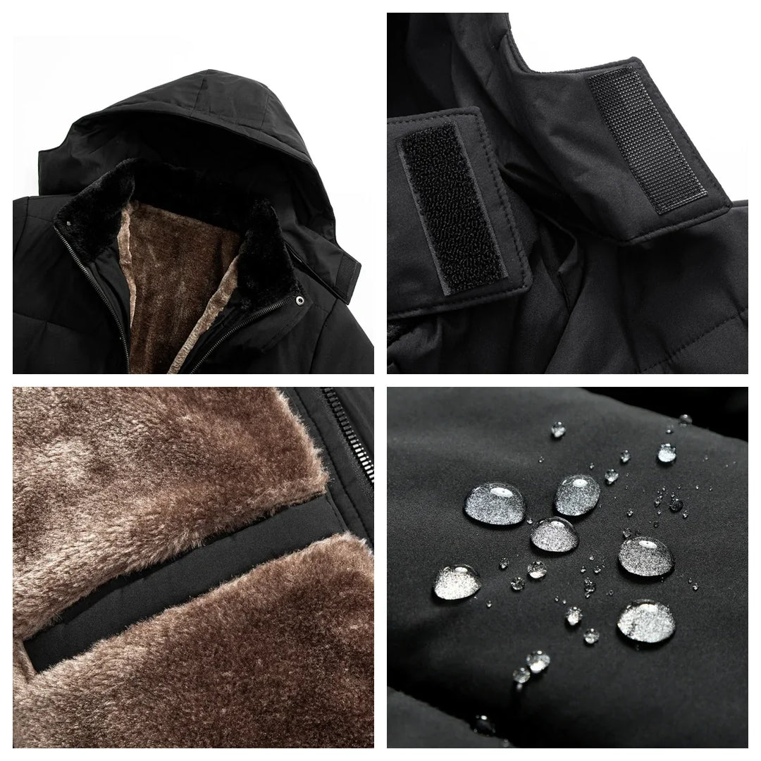 Hudson Fur Puffer Jacket