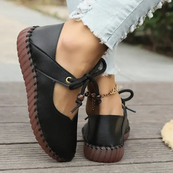Lisbon Leather Casual Lace-Up Shoes