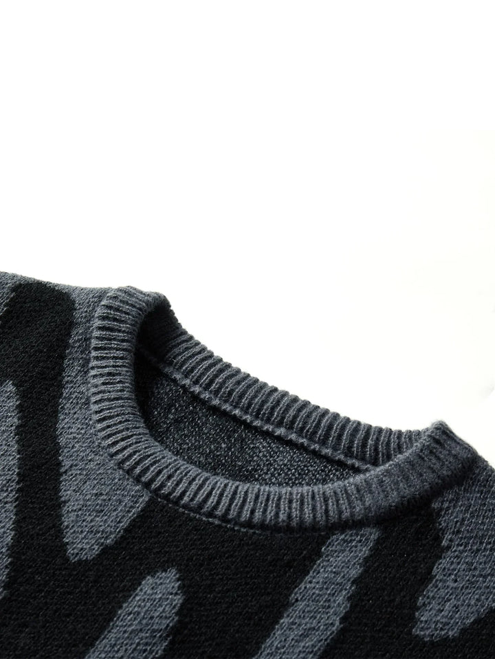 Lisbon Abstract Knit Sweater