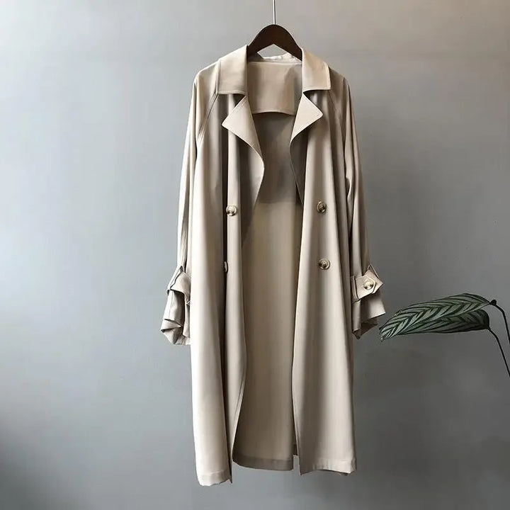 Lyssan Wool Trench Coat