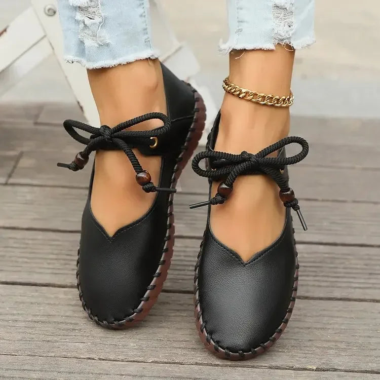 Lisbon Leather Casual Lace-Up Shoes